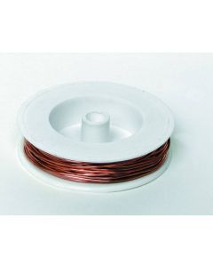 United Scientific Supply Soft Bare Copper Wire, 18-Gauge, 1-Pound Spool; USS-WBC018 - 1lb